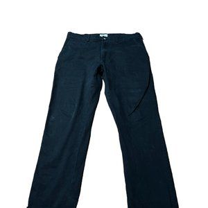 Mens Lee Black Slim Stretch Chinos (Black) - 36Wx32L (worn once!!)